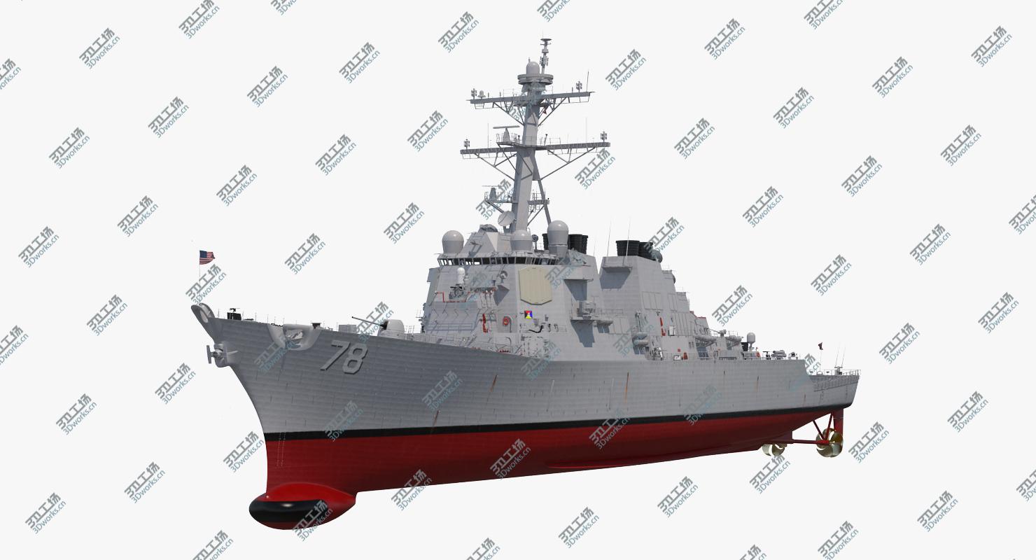 images/goods_img/20210313/Arleigh Burke Destroyer Porter DDG-78 3D model/2.jpg